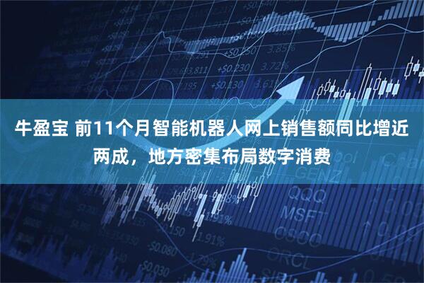牛盈宝 前11个月智能机器人网上销售额同比增近两成,地方密集布局数字消费